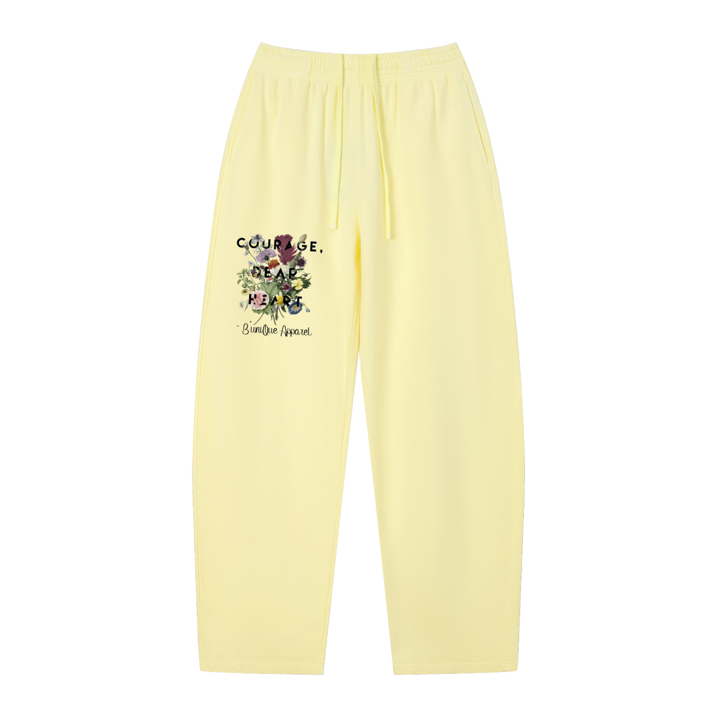 Unisex Vintage Wash Loose B'uniQue Sweatpants