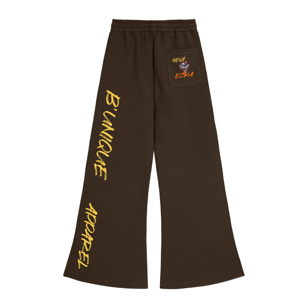 Wide Leg 4EVA EZRA UNIQUE ICE CREAM Drawstring Sweatpants
