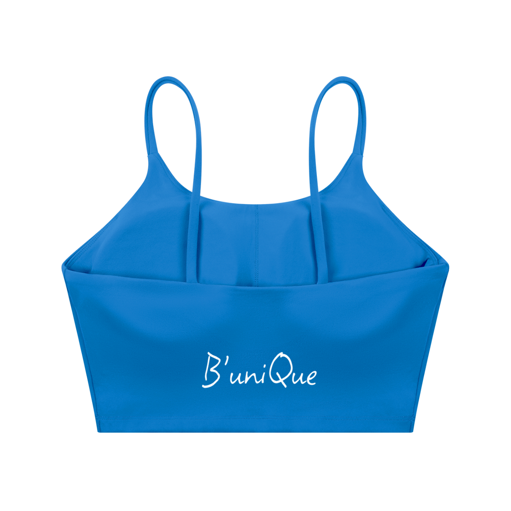 Women's Spaghetti Strap  UniQue Butterfly Skullhead Yoga Sports Bra