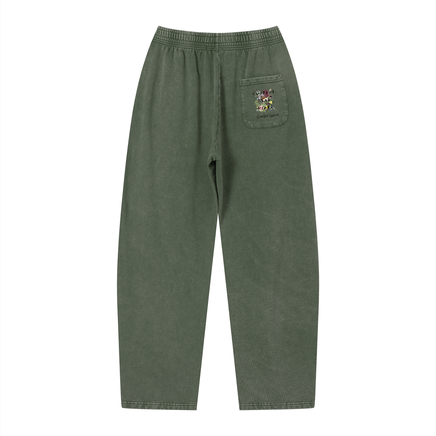 Unisex Vintage Wash Loose B'uniQue Sweatpants