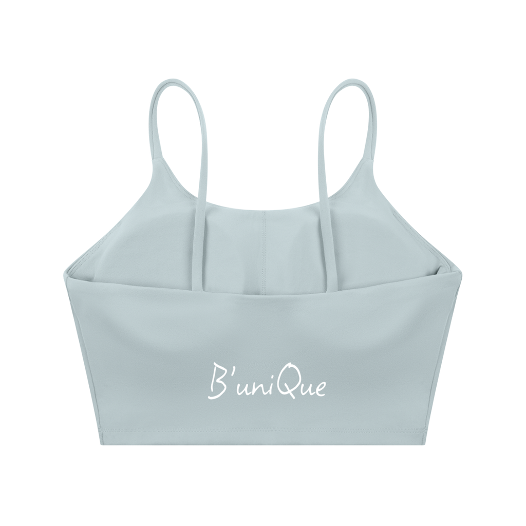 Women's Spaghetti Strap  UniQue Butterfly Skullhead Yoga Sports Bra